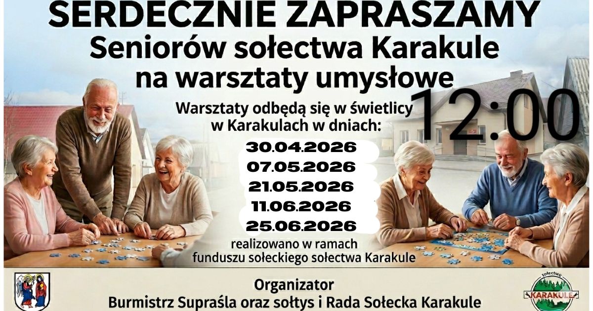 Karakule warsztaty umysłowe