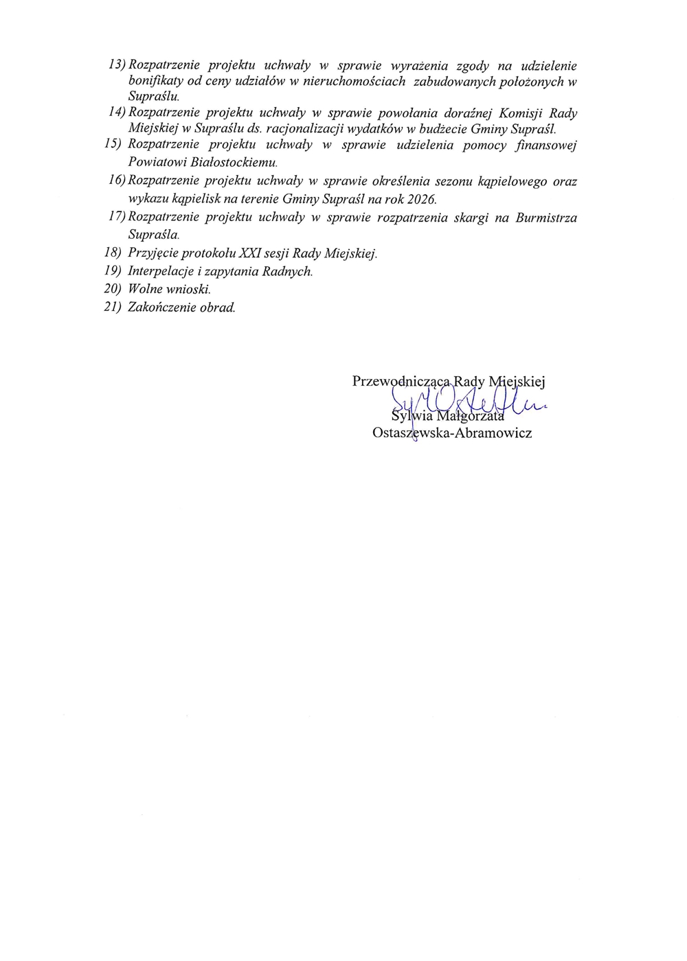 POSTANOWIENIE23B